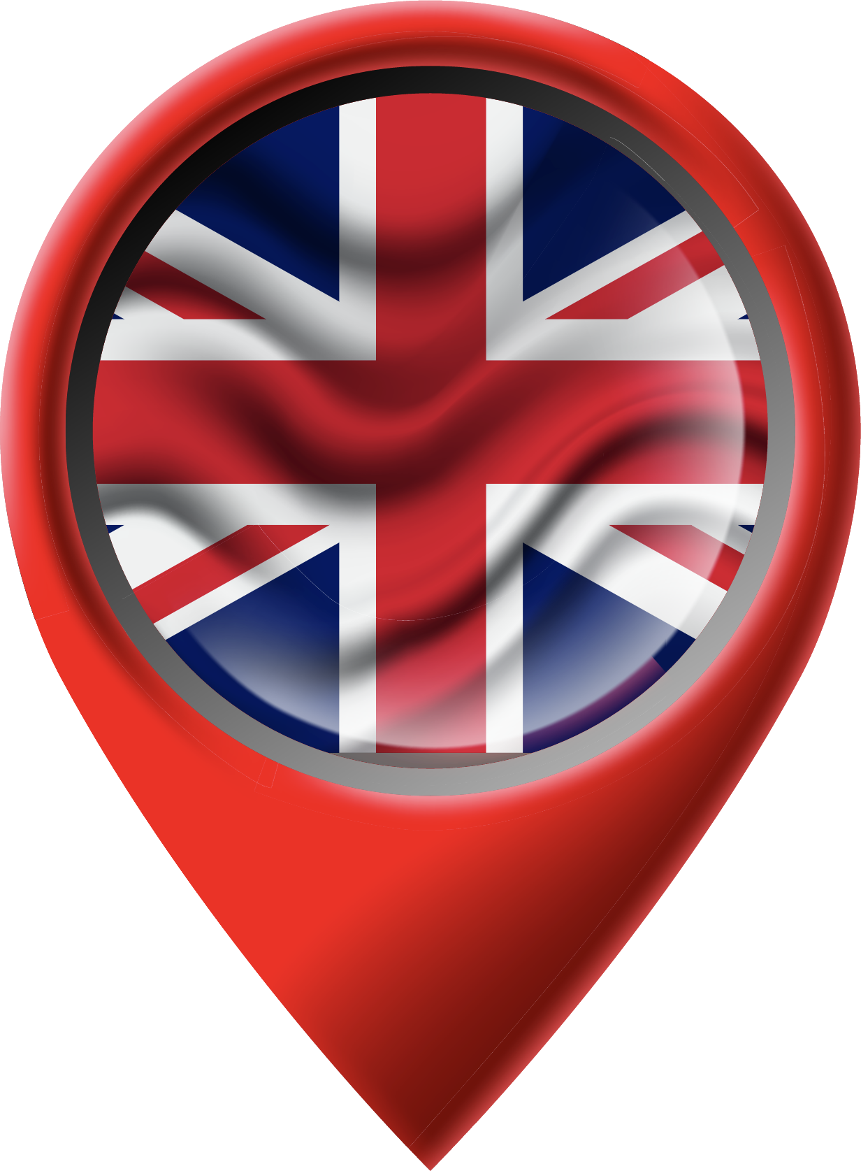 UK Regions Pin